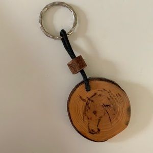 Horse keychain